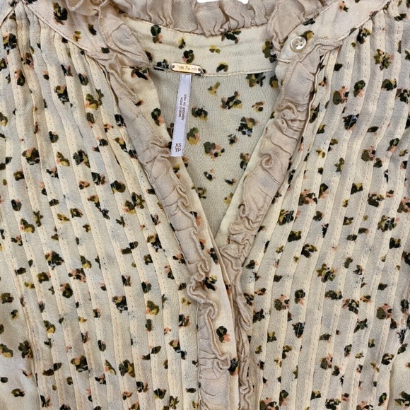 Free People Rare Feelings Maxi Dress in Neutral Cream Size Extra Small - Picture 8 of 12